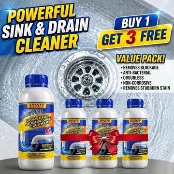 💦Sanitizo Powerful Drain & Sink Cleaner Powder 🎉(Buy 1 Get 3 Free)🤩